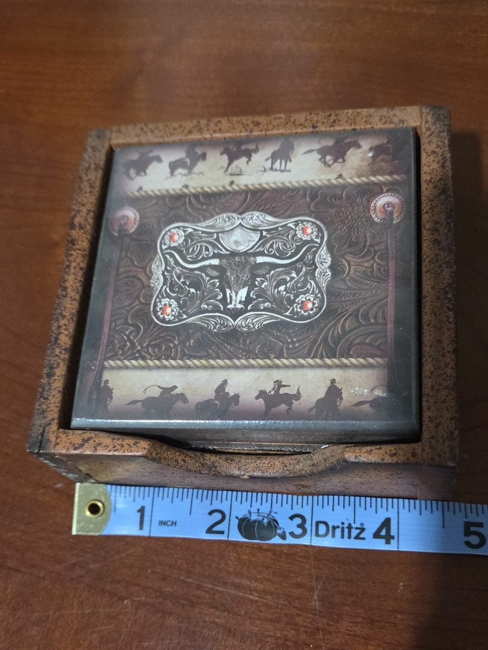 Western Rodeo Drink Coasters